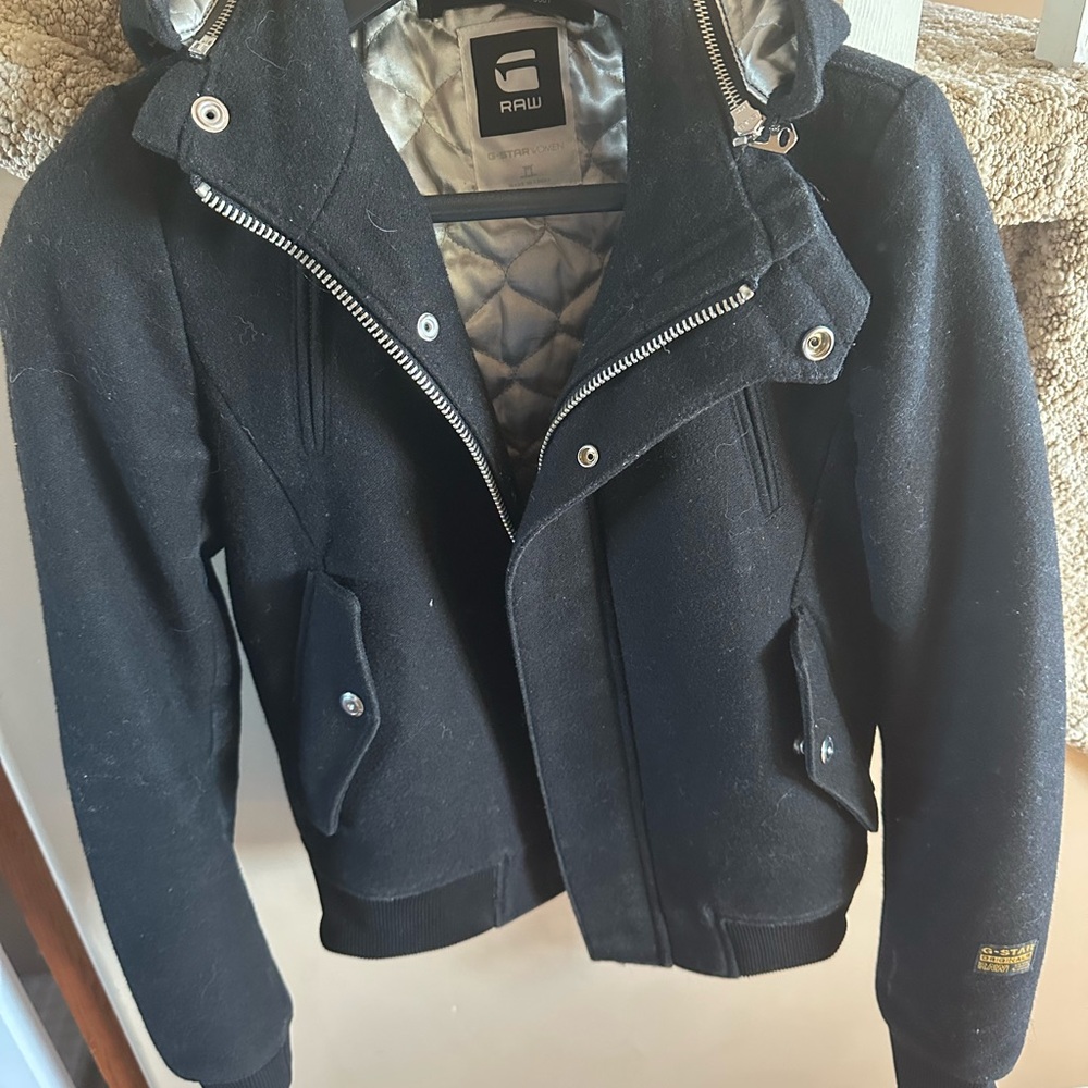 G-Star Silver Quilted Jacket